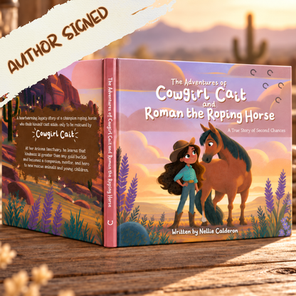 The Adventures of Cowgirl Cait and Roman the Roping Horse - Signed Author Edition (Pre-Order)