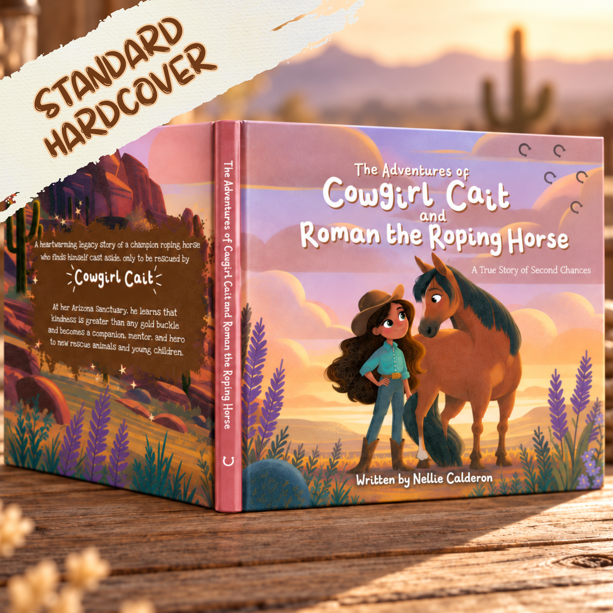 The Adventures of Cowgirl Cait and Roman the Roping Horse - Hardcover Edition (Pre-Order)