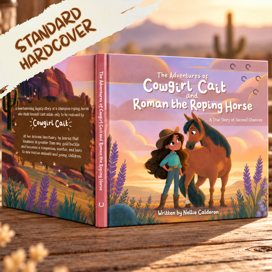 The Adventures of Cowgirl Cait and Roman the Roping Horse - Hardcover Edition (Pre-Order)