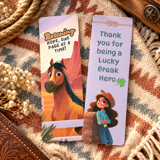Lucky Break Hero Bookmarks - Preorder