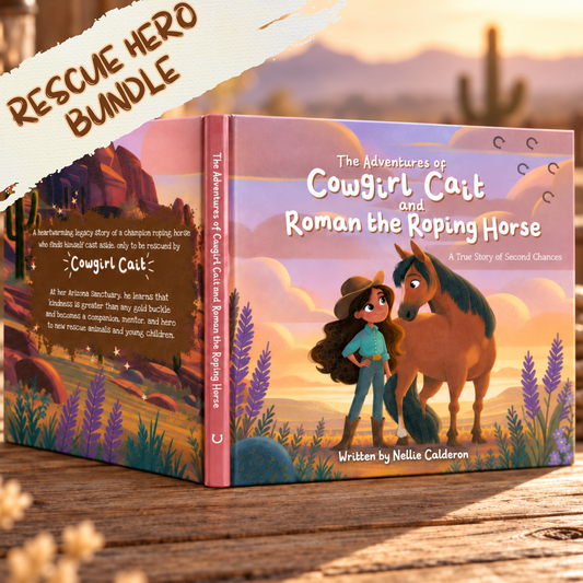 The Adventures of Cowgirl Cait and Roman the Roping Horse - Rescue Hero Bundle (Pre-Order)