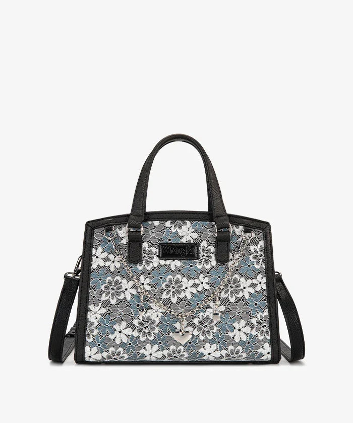 WRANGLER WESTERN CHIC LACE TOTE BAG