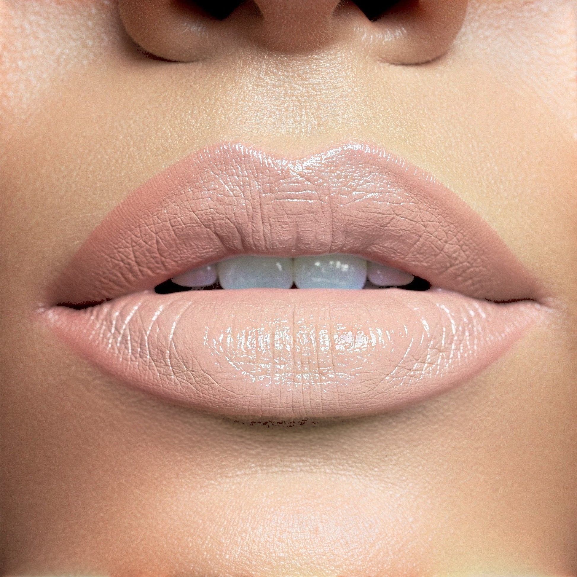 Hello Biscuit Beauty 9 to 5 light nude crème lipstick with a smooth, full-coverage finish and hydrating formula.