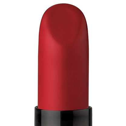 Hello Biscuit Beauty Kiss This bright red crème lipstick with a smooth, hydrating finish and full coverage.